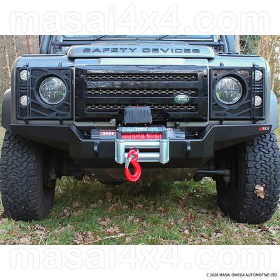Safety Devices Stepped Winch Front Bumper