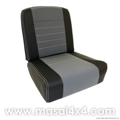 Inward Facing Tip-up Rear Seat Covers for Defender (89-07) - Masai Deluxe Style - pair