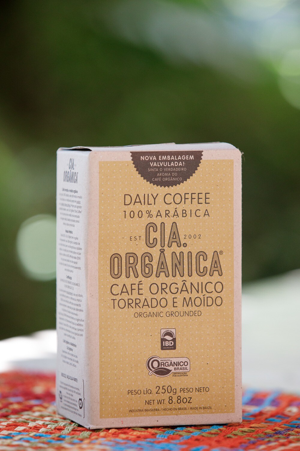 Café Orgânico Torrado e Moído – Daily Coffee 100% Arábica – Cia. Orgânica Café Orgânico Torrado e Moído – Daily Coffee 100% Arábica – Cia. Orgânica