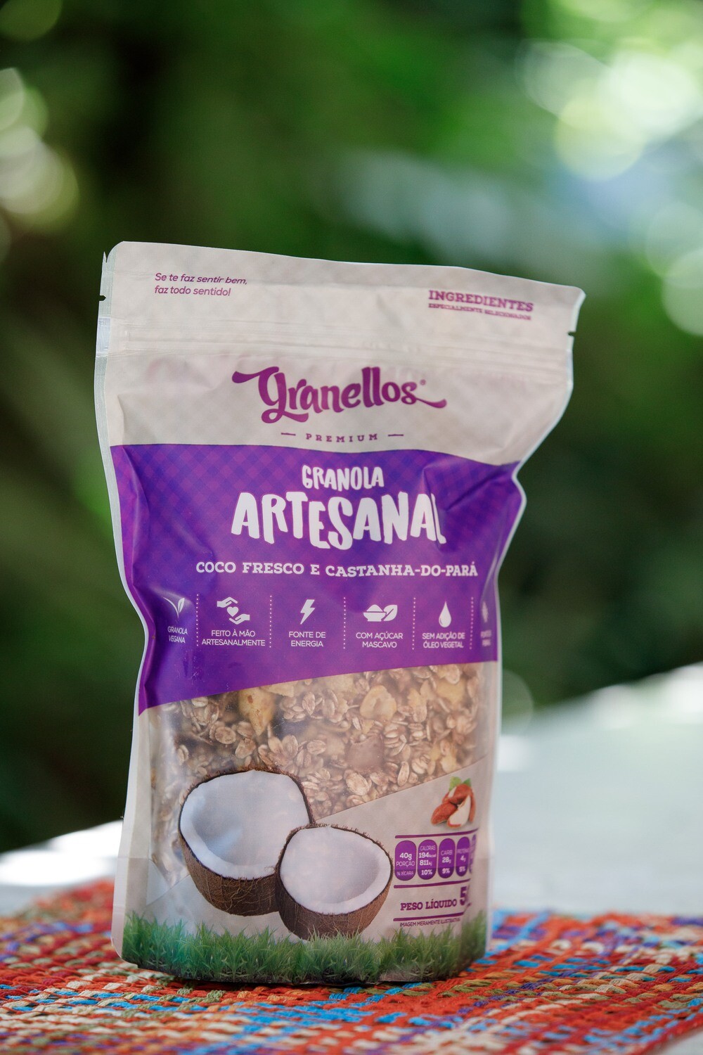 Granola Artesanal – Coco fresco e castanha do Pará – Granellos Granola Artesanal – Coco fresco e castanha do Pará – Granellos
