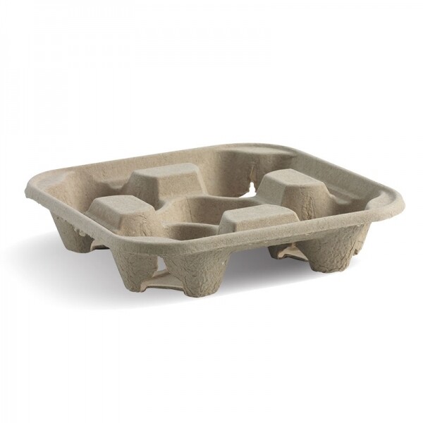 حامل ورق - 4 أكواب - 50 قطعة PAPERCUP HOLDER -4 CUP-50 PCS