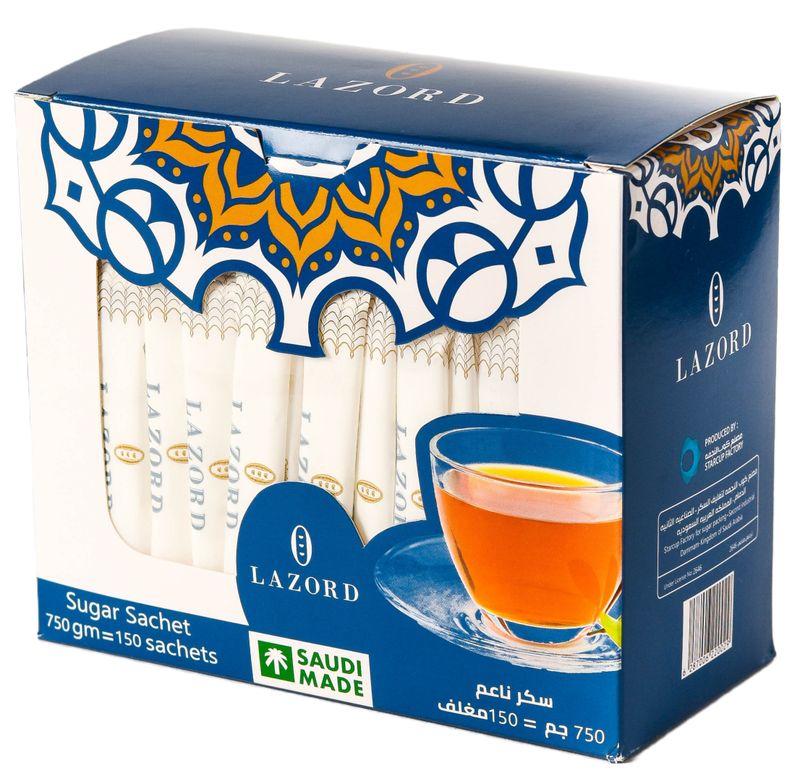 Lazord White sugar 750 Gm 150 sticks per carton 00020
 In stock
Featured on homepage‍