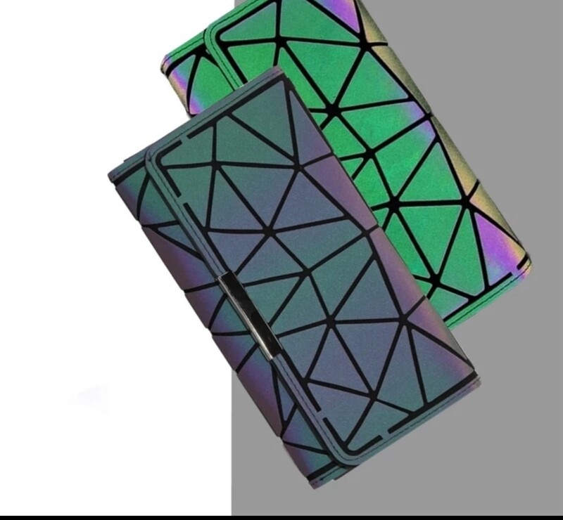 Portafoglio geometrico luminoso &quot; ALEXANDER&quot;