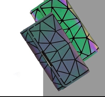 Portafoglio geometrico luminoso &quot; ALEXANDER&quot;