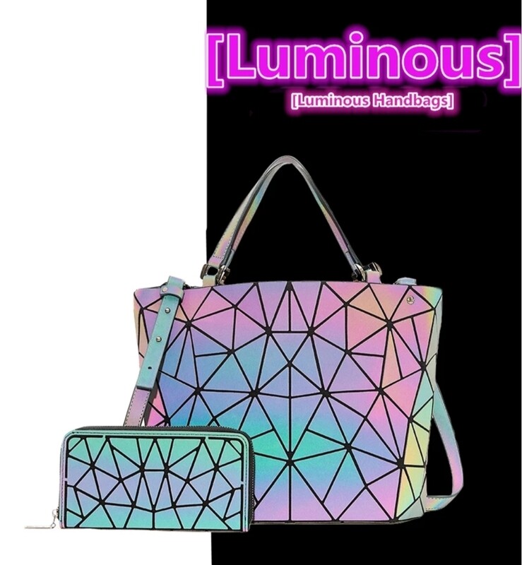 Set da donna con borsa e portafogli abbinato
