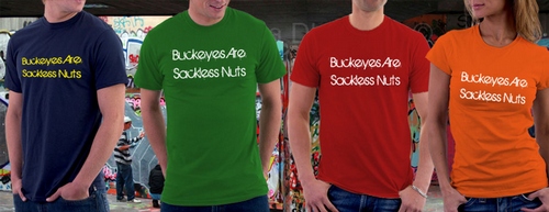Buckeyes Are Sackless Nuts