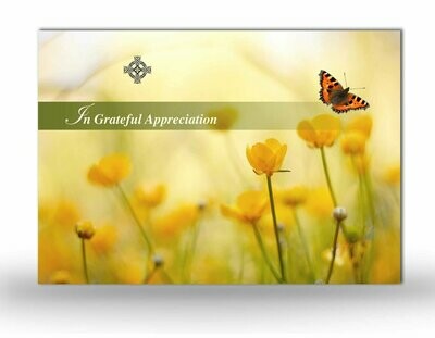 Buttercup Acknowledgement Card NF IF 02