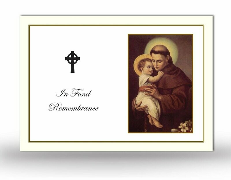 Acknowledgement Card RT TRAD 01
