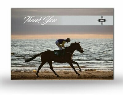 Horse Racing Acknowledgement Card SO SP 05