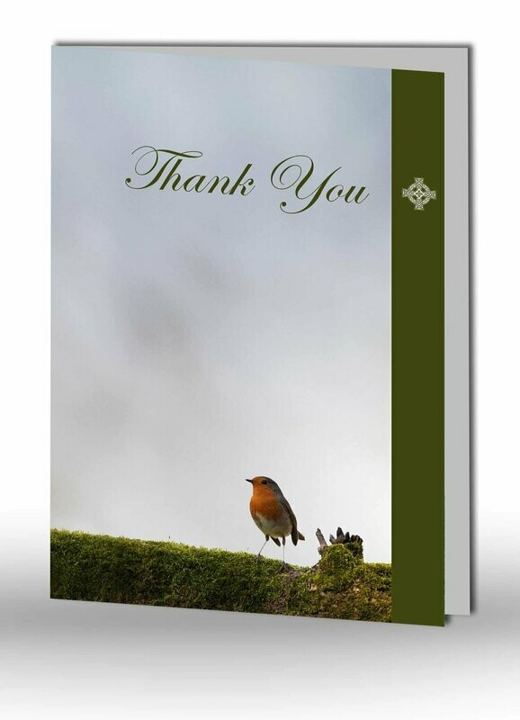 Robin Memorial Thank You Card - NFAN.02