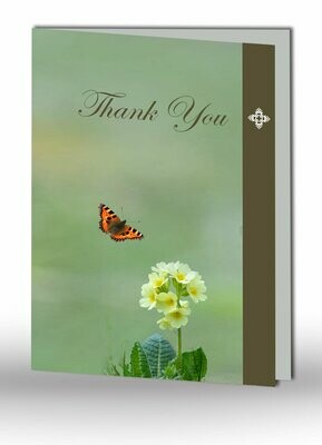 Primrose Thank You Card NF IF 09