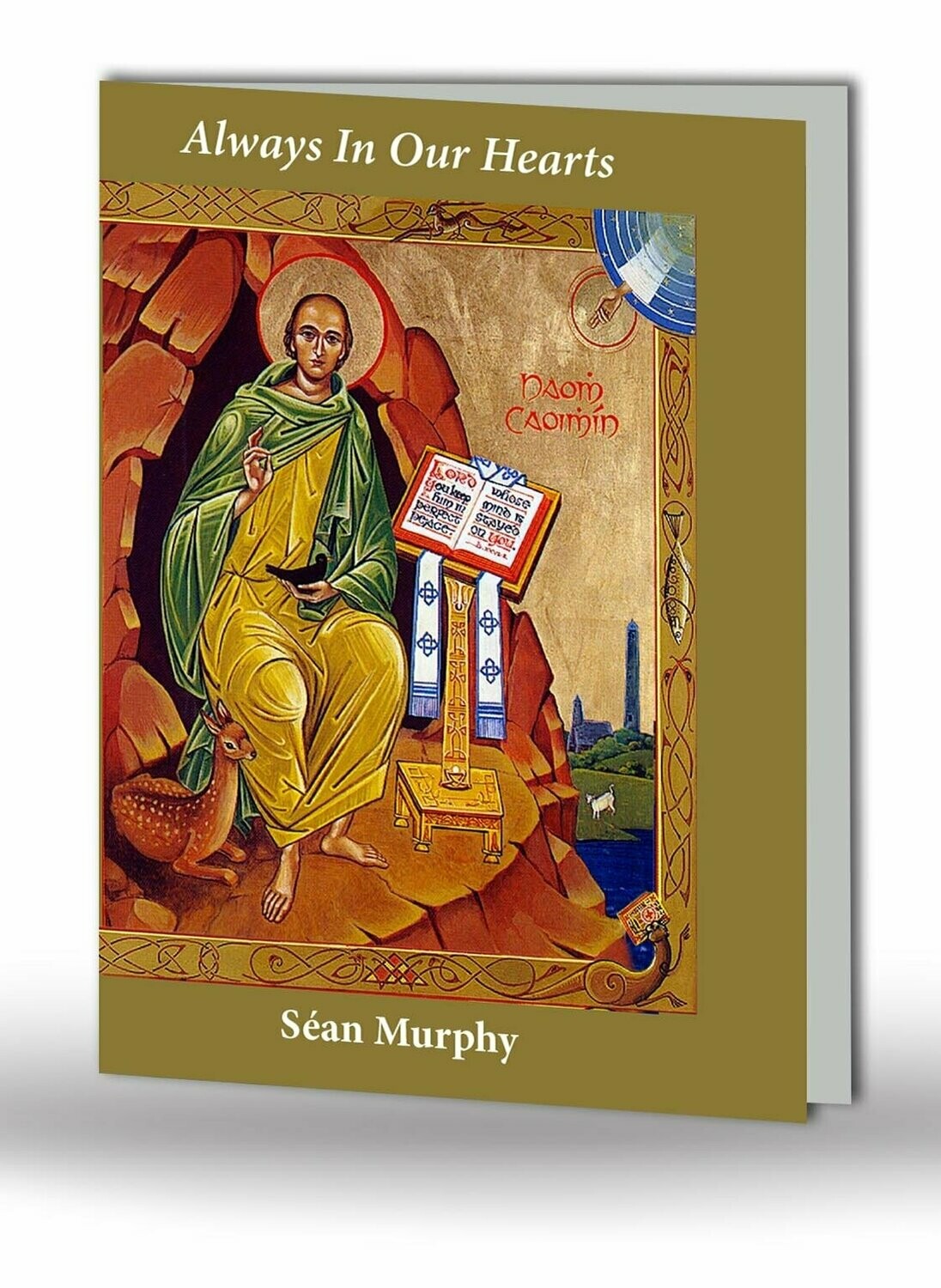 Saint Kevin Memorial Card RT RS 08
