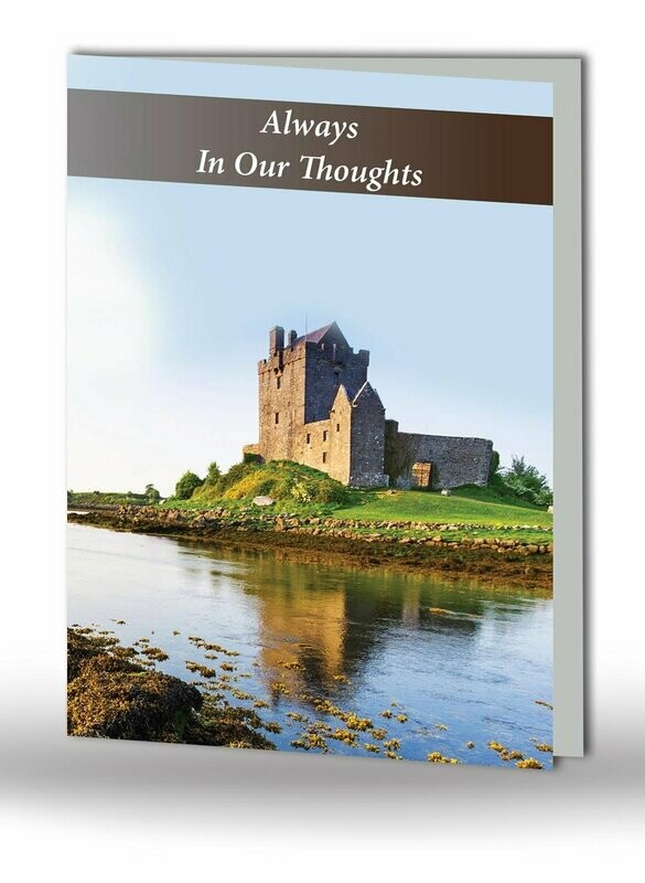 Irish Castle Memorial Card SC IS 11