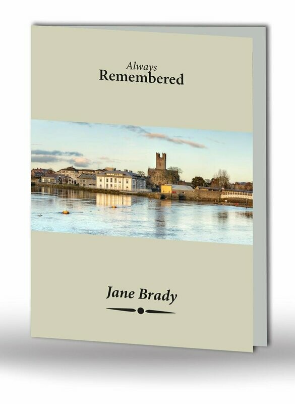 Limerick Castle Memorial Card SC MC 21
