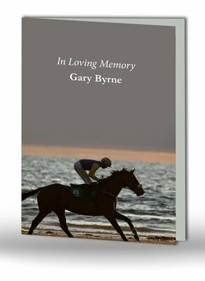 Horse Racing Memorial Card SO SP 05