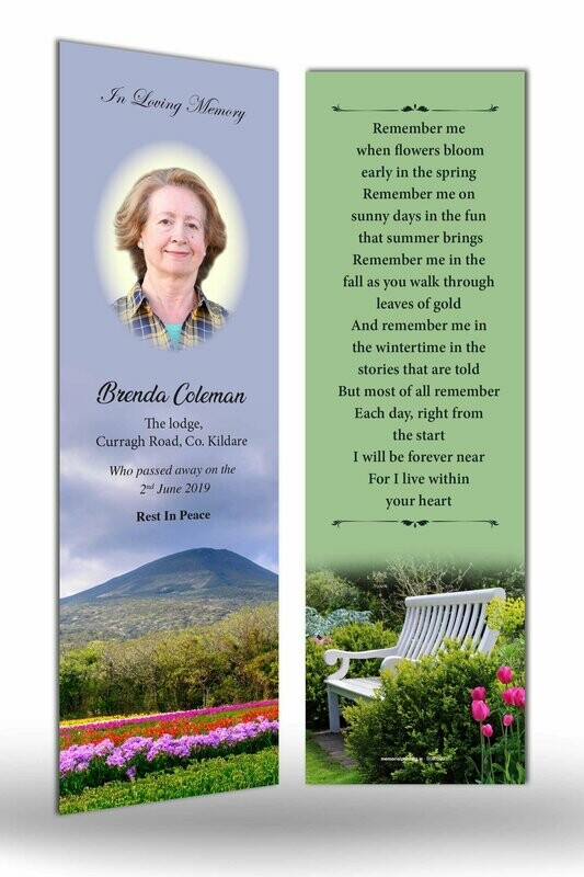 Memorial Bookmark NF NA 01