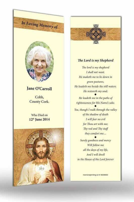 Memorial Bookmark RT RS 10