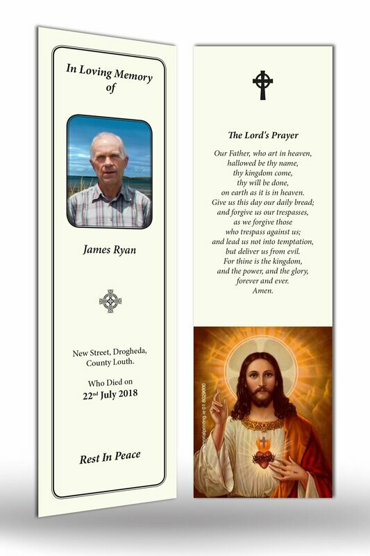 Memorial Bookmark RT TRAD 06