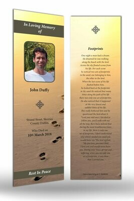 Memorial Bookmark SC MC 14