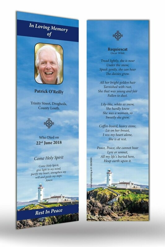 Memorial Bookmark SC IS 05