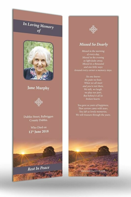 Memorial Bookmark SC IF 05