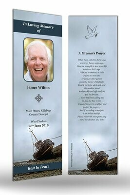 Memorial Bookmark SC IS 10