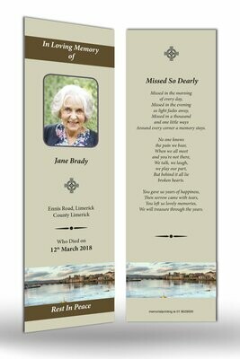 Memorial Bookmark SC MC 21