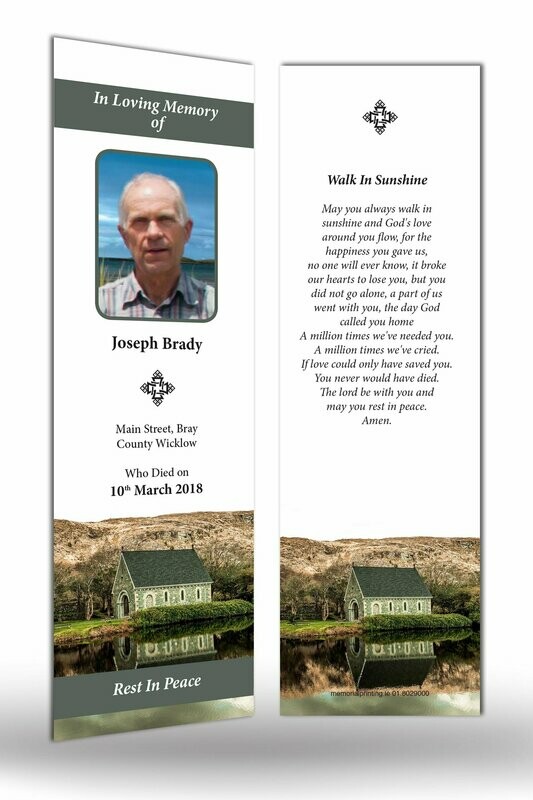 Memorial Bookmark SC MC 11