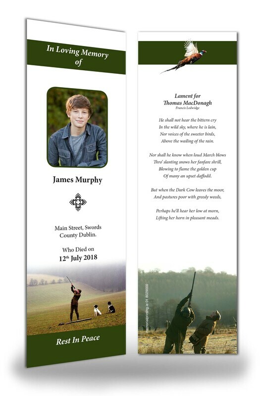 Memorial Bookmark SO SP 014
