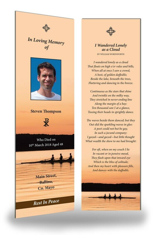 Memorial Bookmark SO SP 011