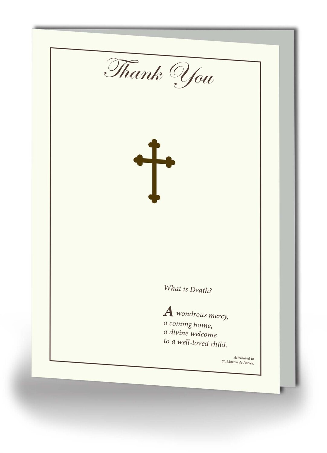 Thank You Card RT TRAD 11