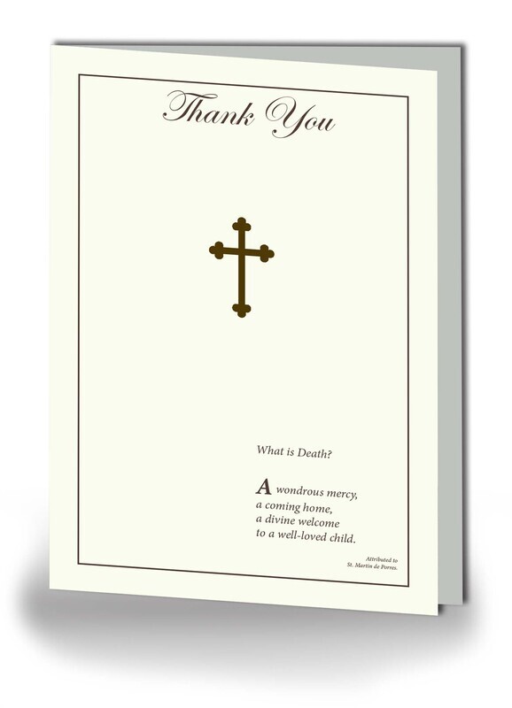 Thank You Card RT TRAD 11