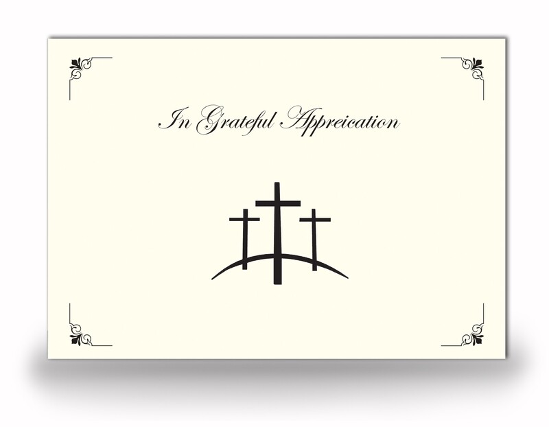 Acknowledgement Card RT TRAD 12