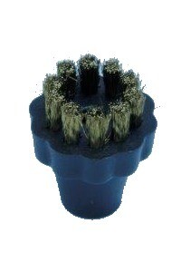 Messing borsteltje rond 30 mm