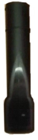 Zuigmond smal zwart t.b.v. 10 cm lans Zuigmond smal zwart t.b.v. 10 cm lans
