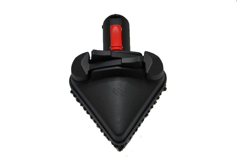 Driehoekmondstuk met borstel (stoomreiniger)