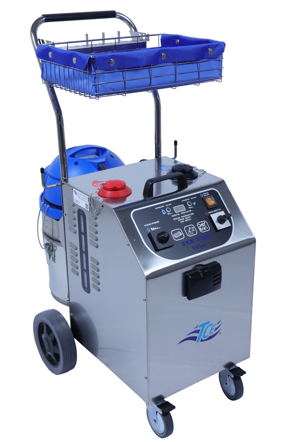 TCE C50 10 bar - Stoomextractie-stofzuiger Low Noise