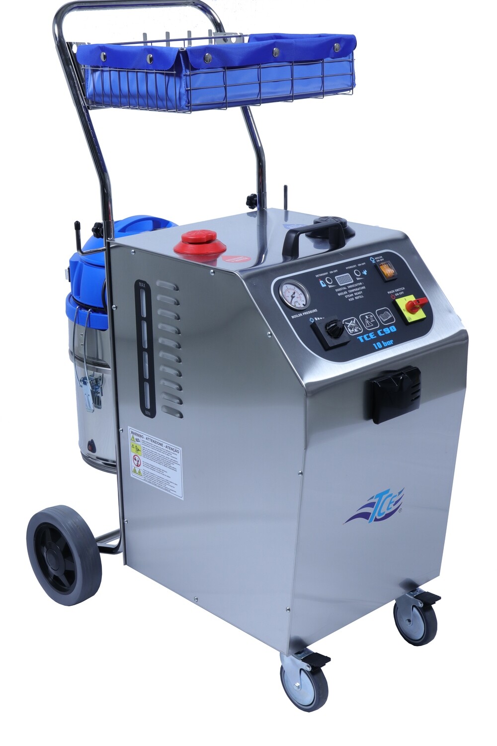 TCE C90 10 bar - Stoomextractie-stofzuiger (krachtstroom)