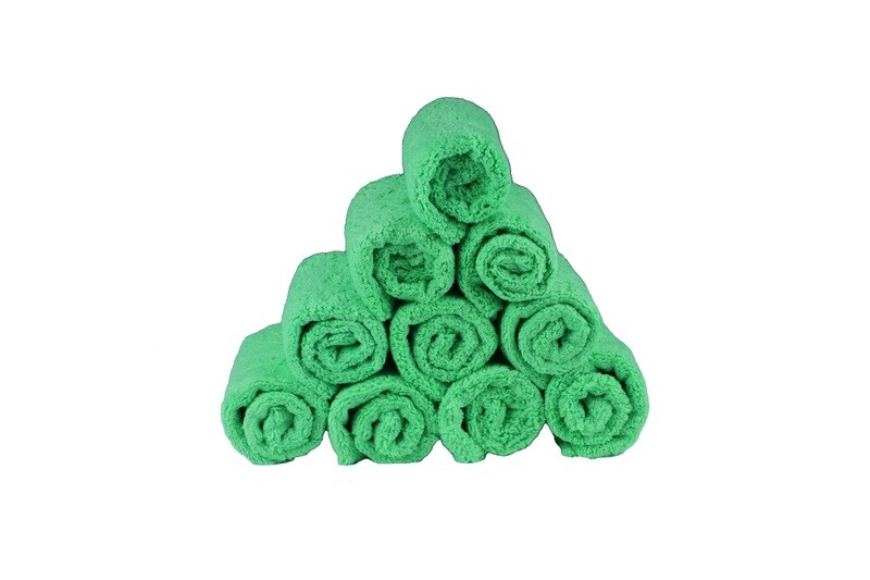 Microvezeldoek 40 x 40 cm geel 10 stuks - TCE Microvezeldoek 40 x 40 cm geel 10 stuks - TCE