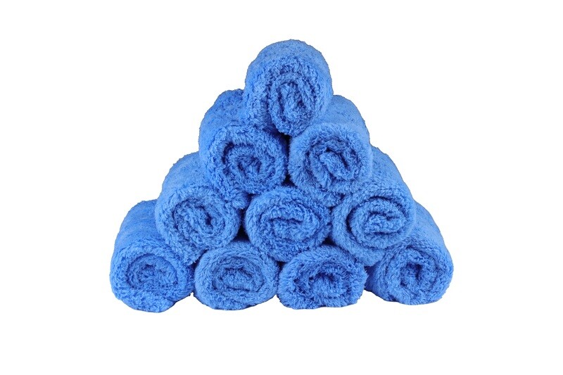 Microvezeldoek 40 x 40 cm lichtblauw 10 stuks- TCE Microvezeldoek 40 x 40 cm lichtblauw 10 stuks- TCE