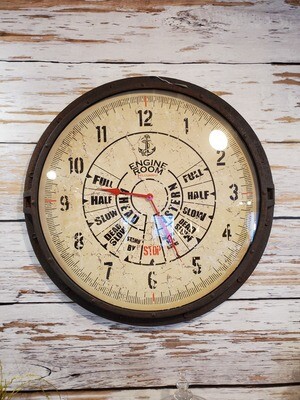 Engine Room Theme Decorative Wall Clock Engine Room Theme Decorative Wall Clock