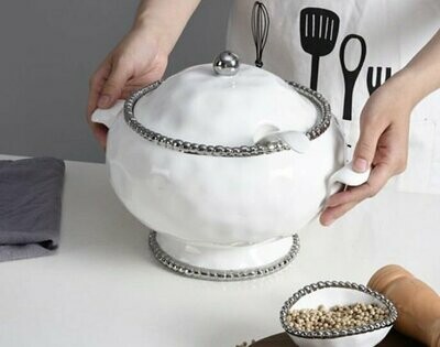 Soup Tureen and Ladle