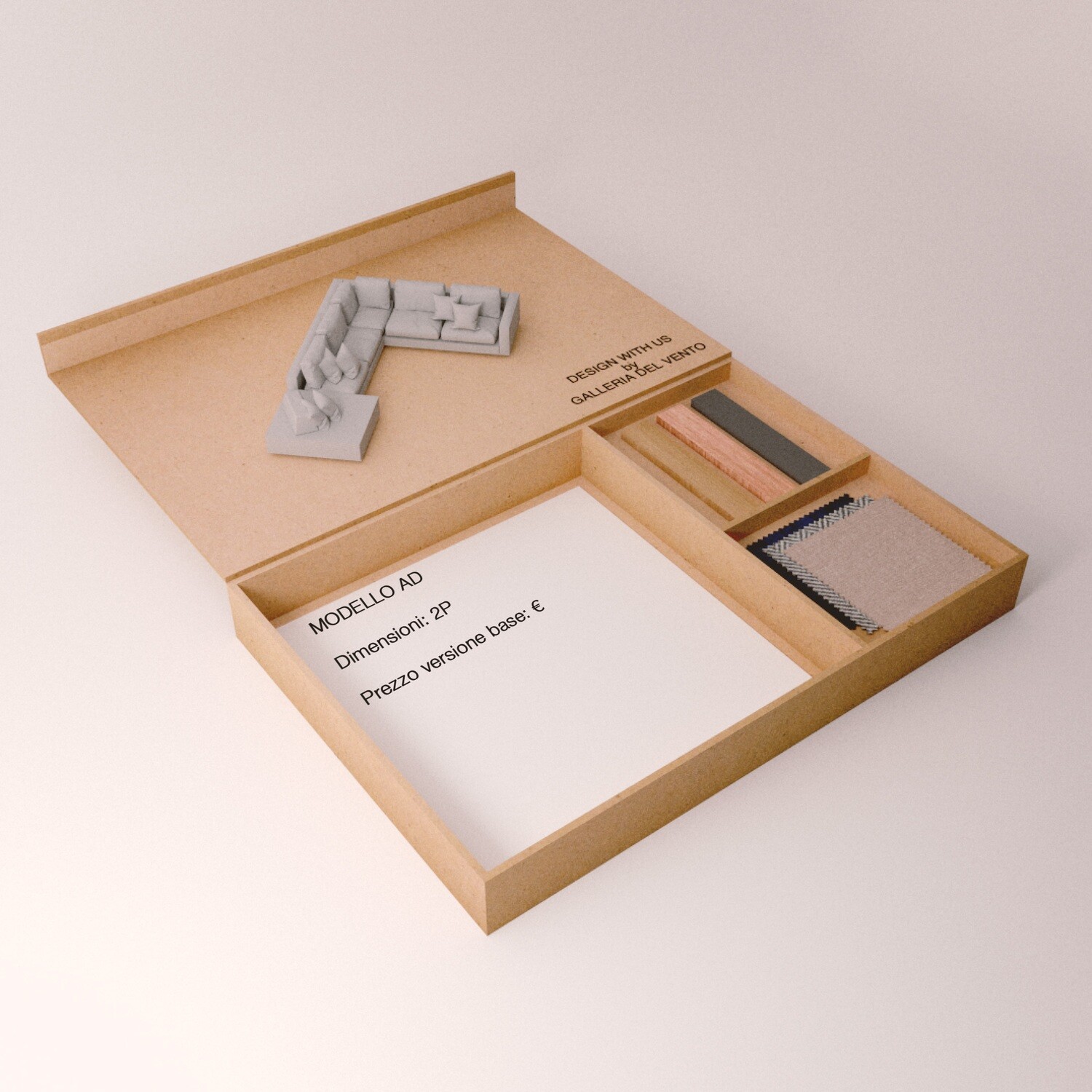 DESIGN WITH US - DIVANI, MODELLO: LEGGERO