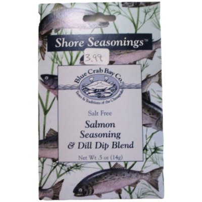 Salmon Seasoning &amp; Dill Dip Blend by Blue Crab Bay