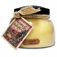 22 Oz. Creamy Vanilla Mama Jar Candle by A Cheerful Giver