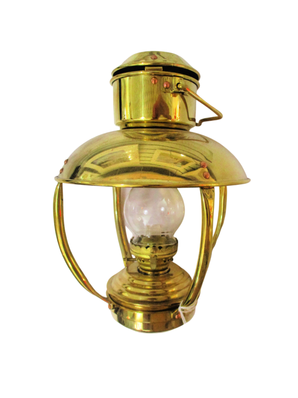 Brass Oil Trawler Lamp