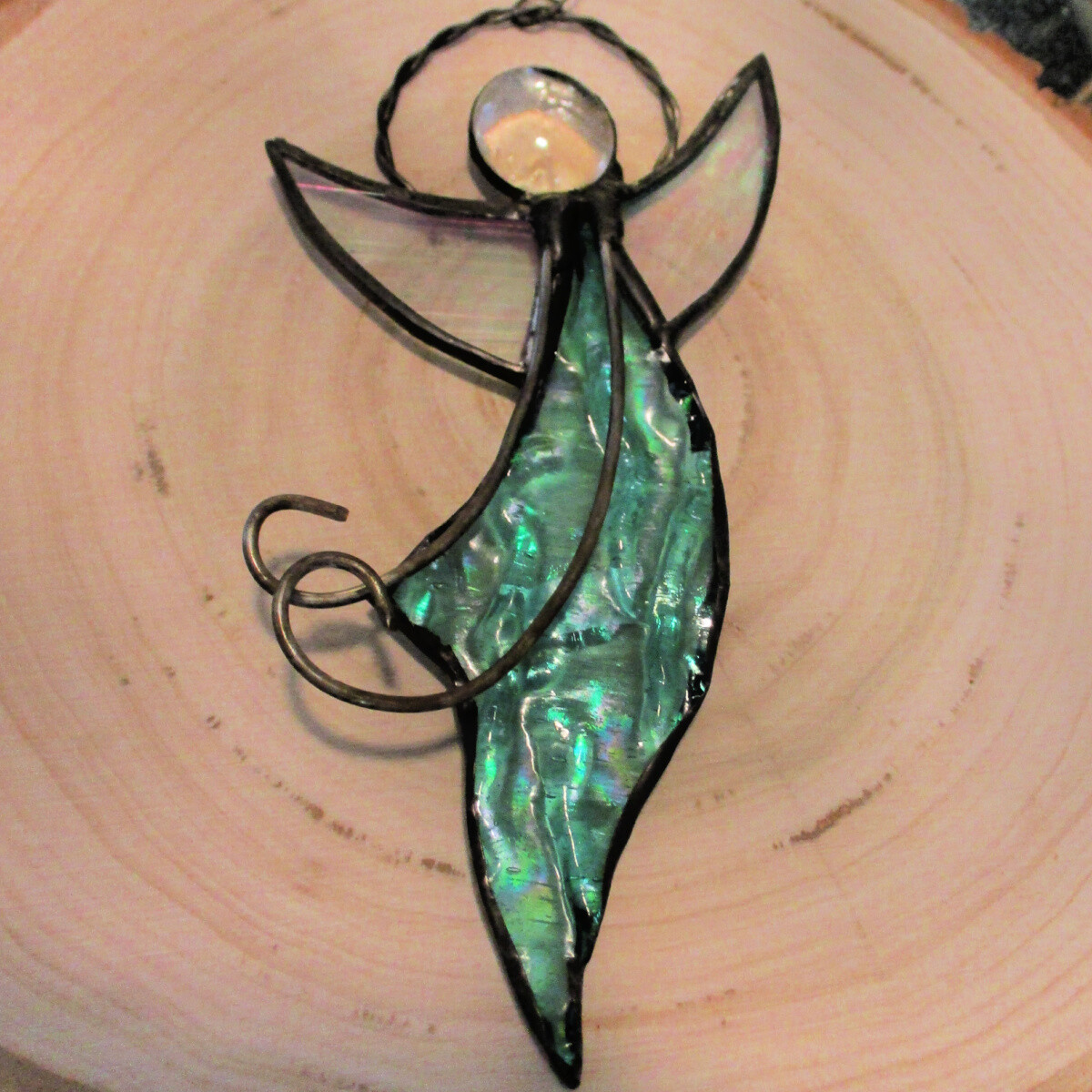 Stained Glass Angel by Michelle O&#39;Brien - Falston, Md