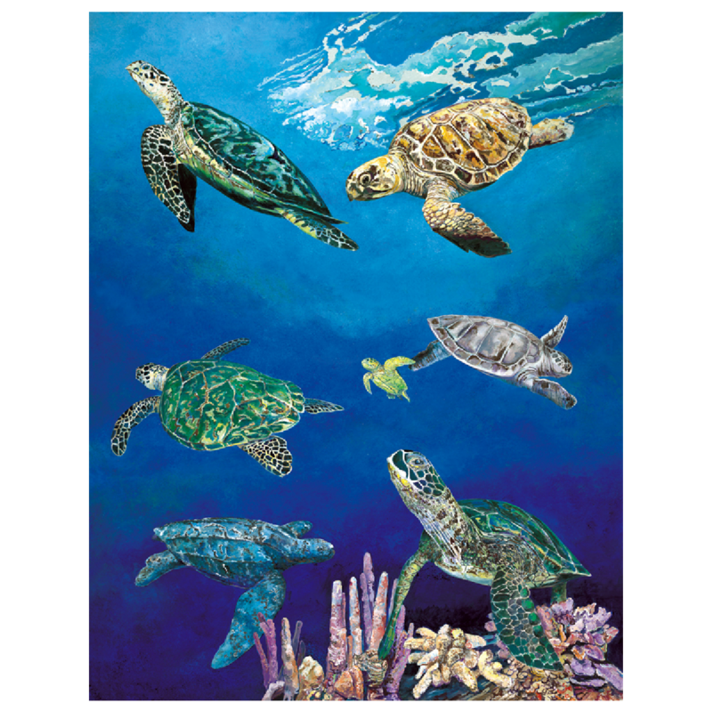 Magestic Sea Turtles 550 Pcs.