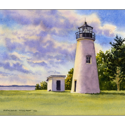 &quot;Turkey Point Sentinel&quot; signed &amp; numbered print by Geraldine McKeown