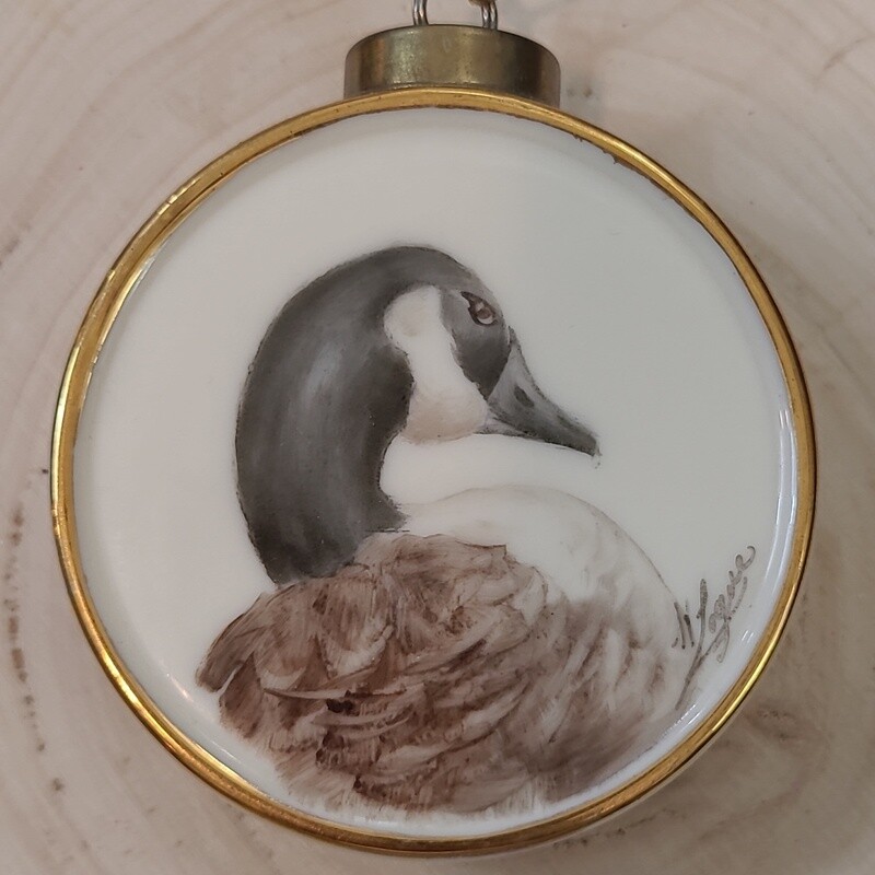 Canada Goose Hand Painted Ornament